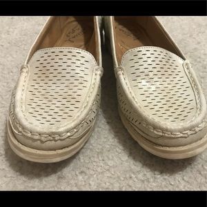 Pale metallic gold Natural Soul 6.5, xsoft insoles